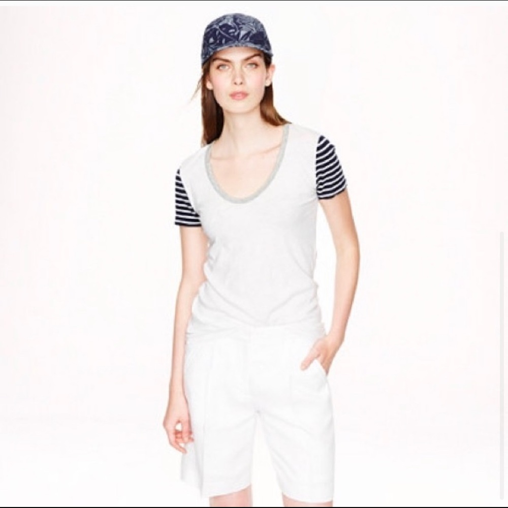 J. Crew | vintage cotton stripe tee